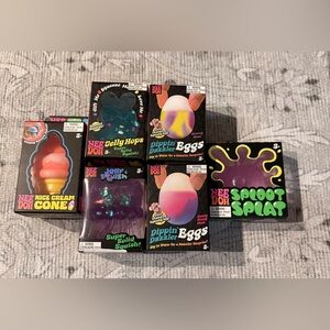 NeeDoh Kids Sensory Squish Toys Assortment - Purple & Multicolor